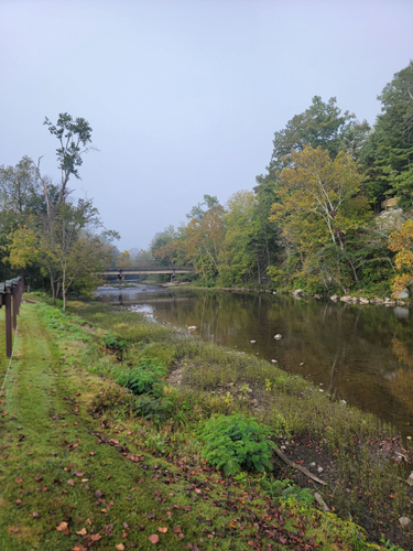 Over looking the little river in Townsend Tennessee while reflecting on the way of the cross remembrance of Christ's  journey to calvary